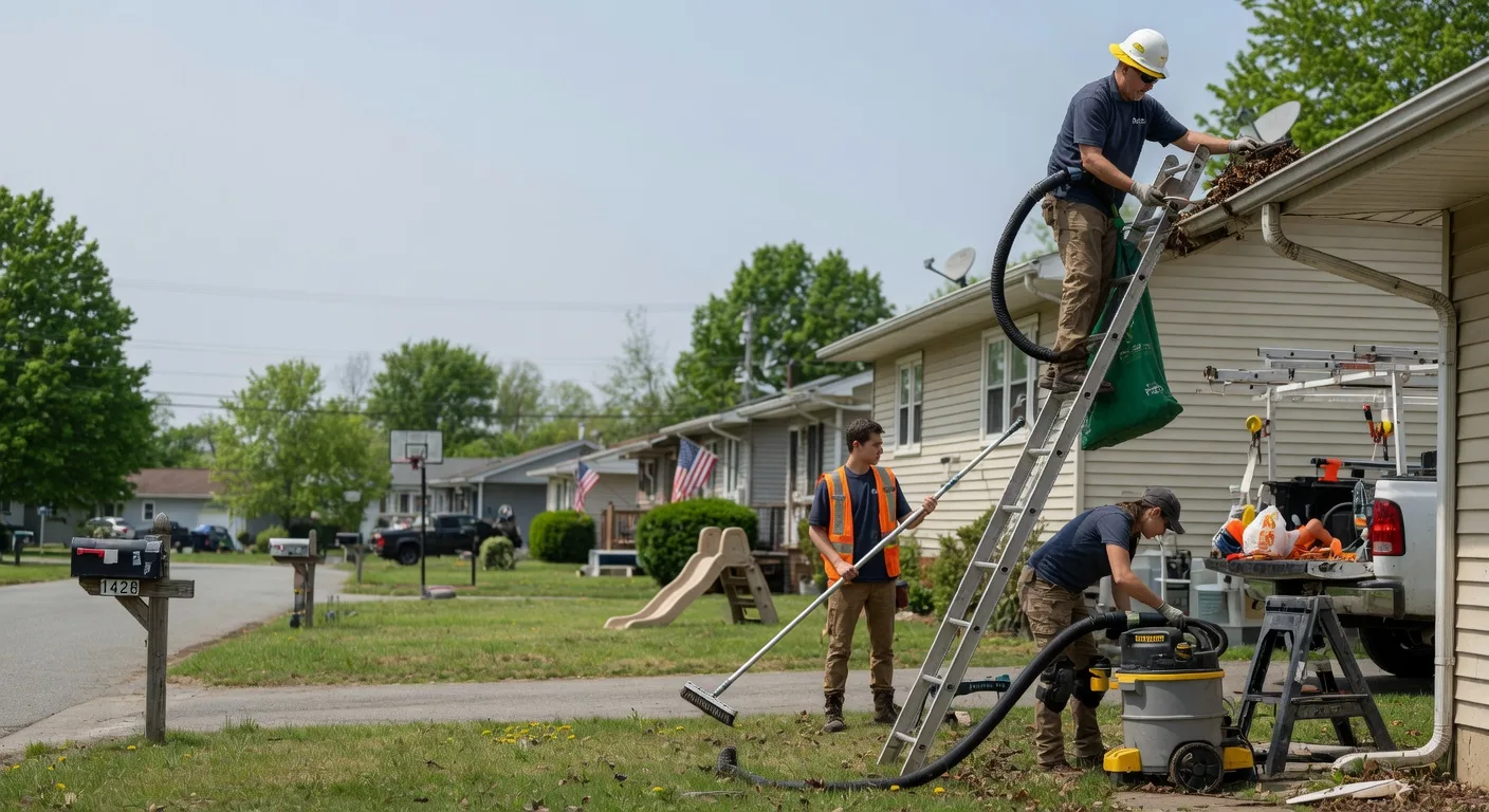 Gutter Installation in West Brooklyn, IL near me